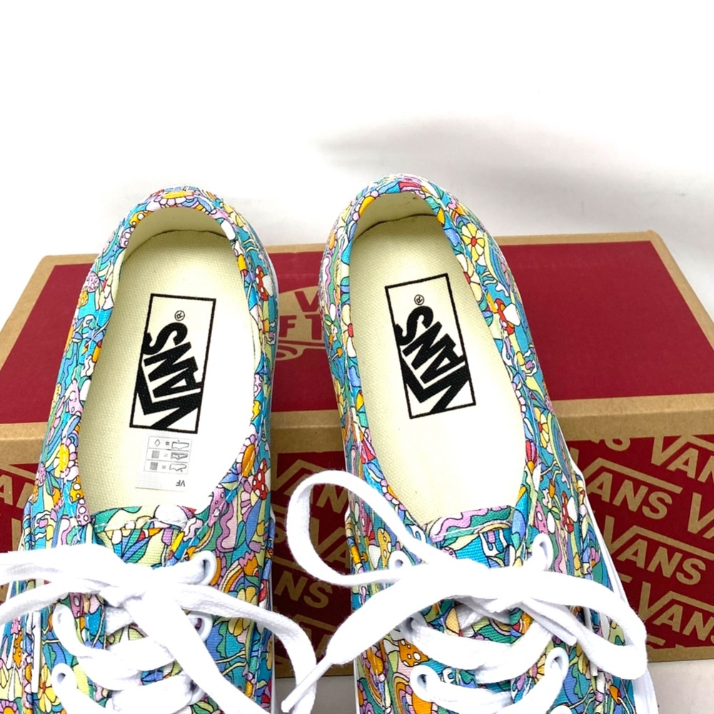 VANS Authentic New Floral Low Top Sneakers Women’s - Picture 6 of 15